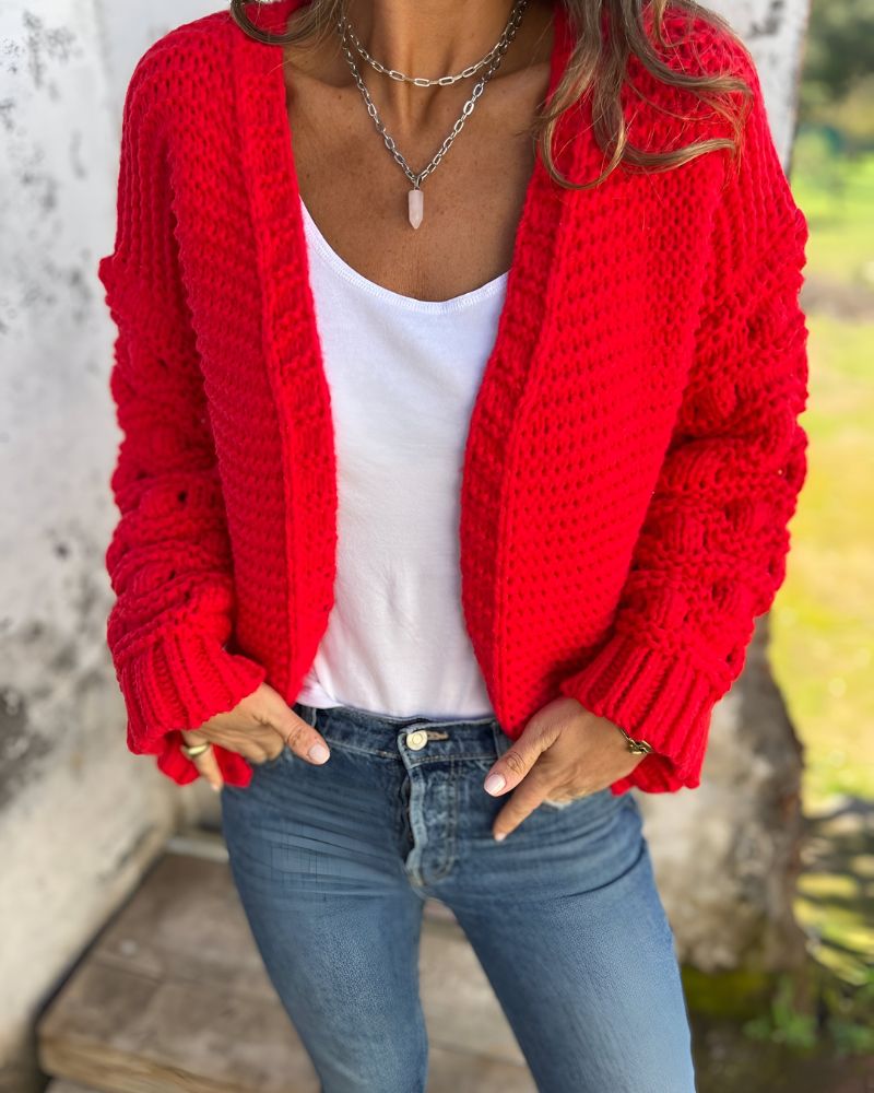 COLLEEN™ - Cardigan Tricot Classique