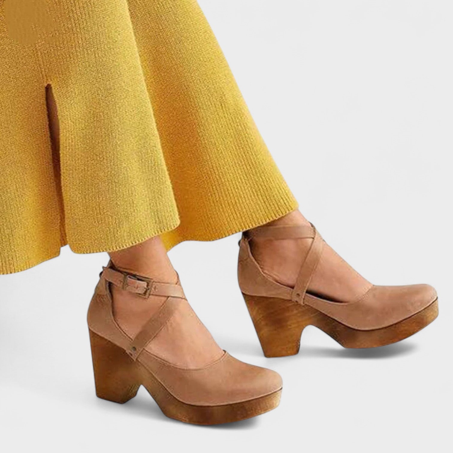 ELARU™ – Sandales Wedge Confort Classique