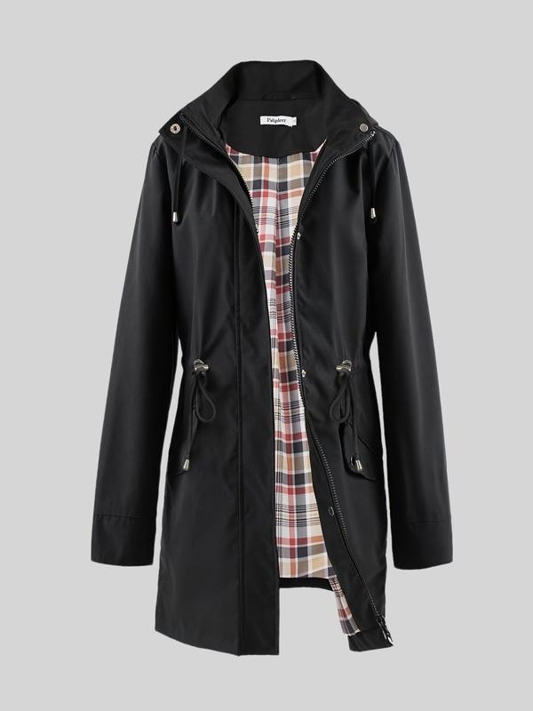 ANNORA™ – Manteau Trench Imperméable/Résistant au Vent