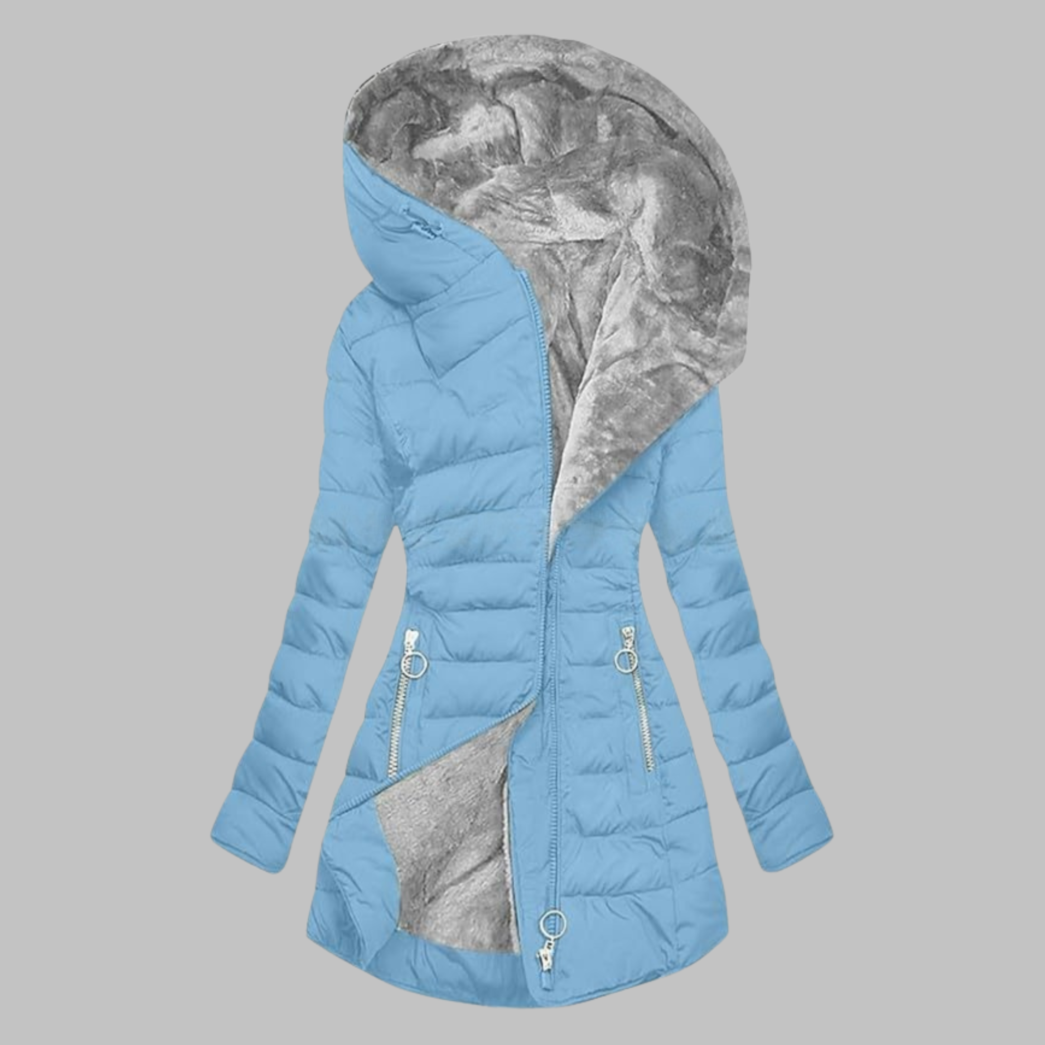 YENGE™ - Veste à capuche décontractée slim fit à manches longues