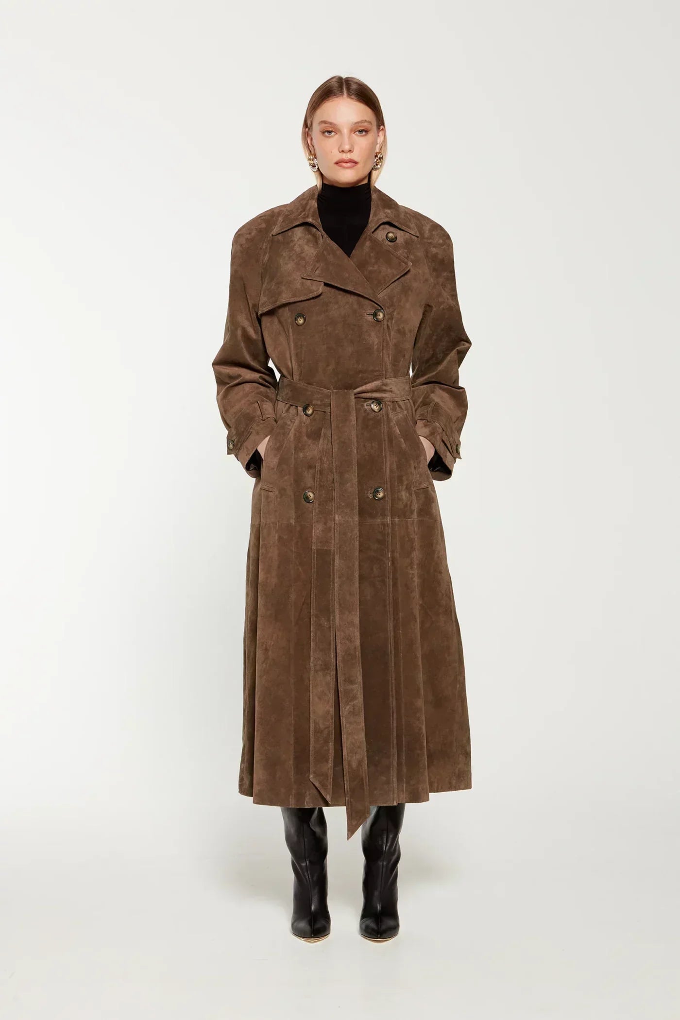 CHANTAL™ - Manteau Trench Classique Ceinturé