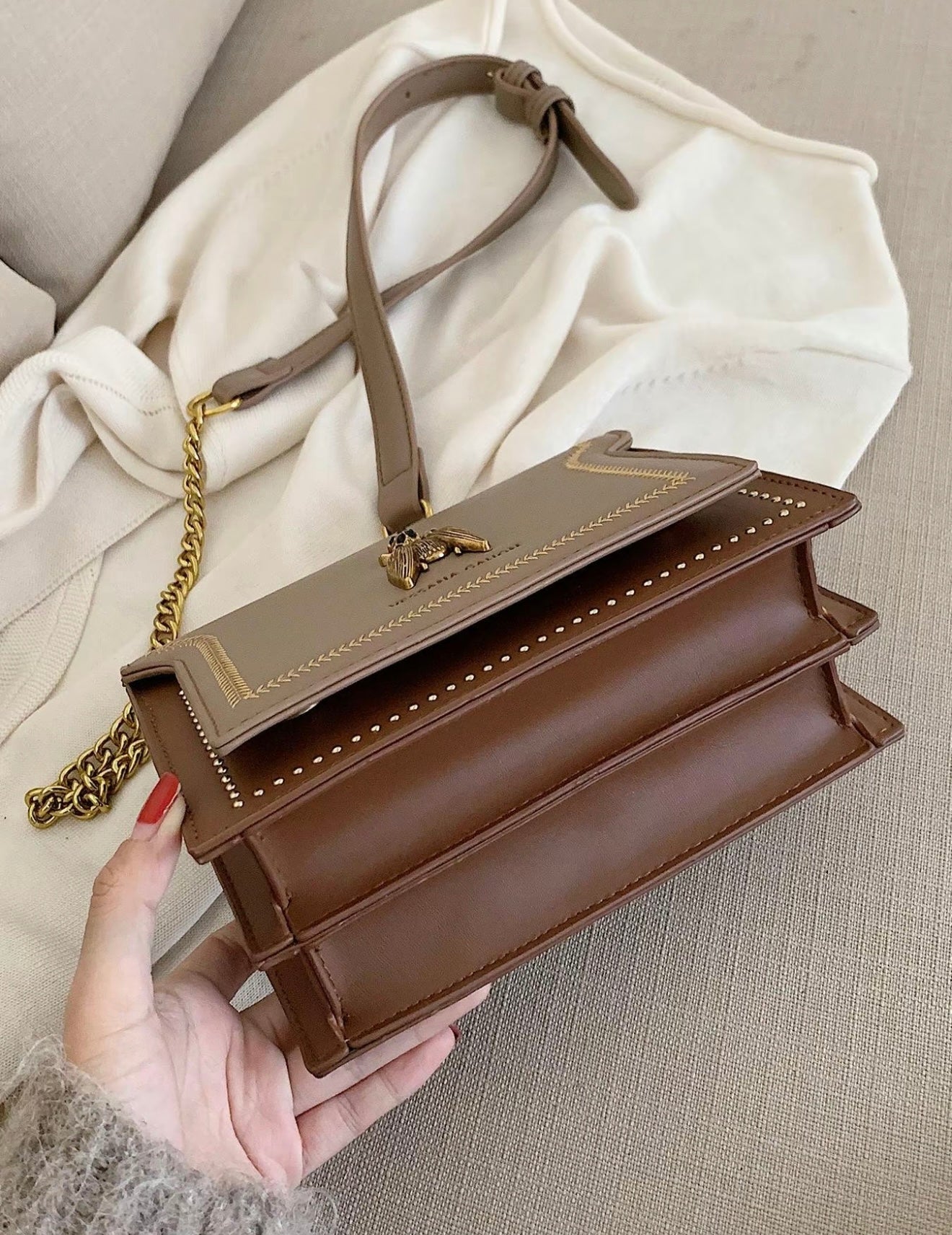 SIMONE™ - Sac Chaîne de Luxe Intemporel