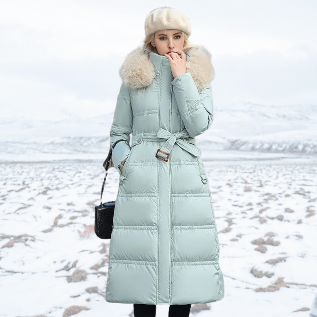 LUCIA™ | Parka d'Hiver Designer avec Capuche en Fourrure