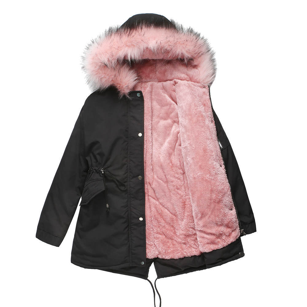 MARINA™ | Parka en Velours Chaud avec Finitions