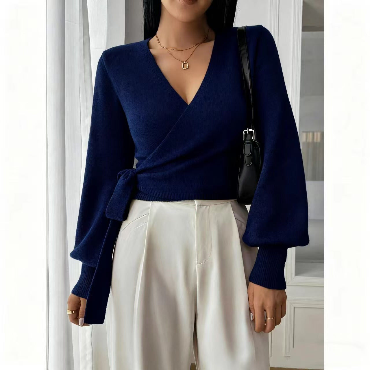 Camille™ | Haut Élégance SoftKnit Wrap