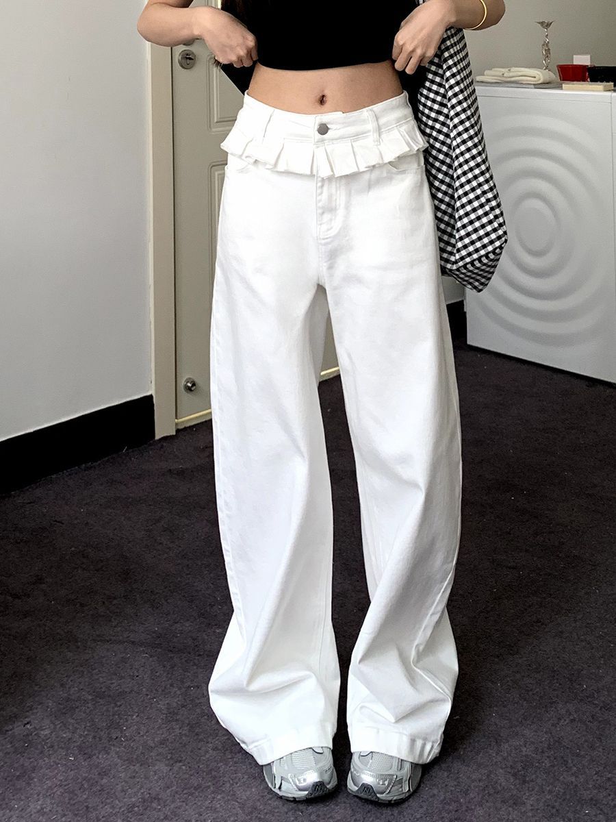 PAISLEYâą â Jeans ĂvasĂ©s ĂlĂ©gants avec Dentelle