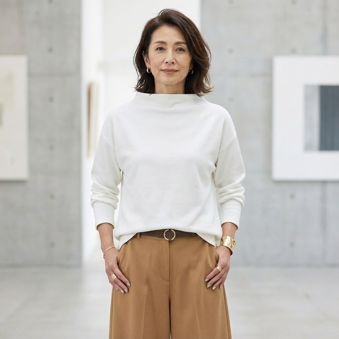 Justine™ | Pull Col Montant