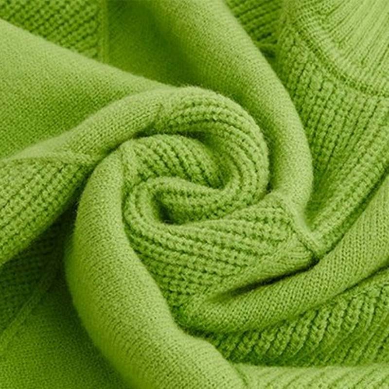 Mélanie™ | Pull en Tricot Col Roulé Texturé