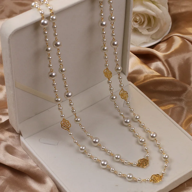 Collier Élégant en Perles d'Or