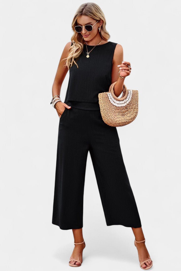 Lavinia | Ensemble Top & Shorts Bohème Fluide