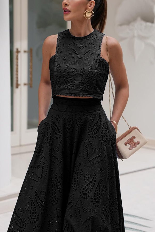 Maura | Ensemble en Dentelle Deux Pièces