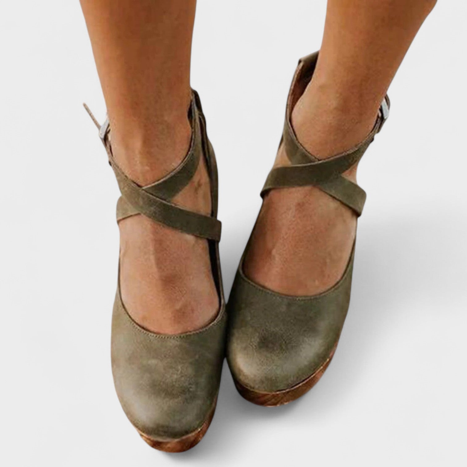 ELARU™ – Sandales Wedge Confort Classique