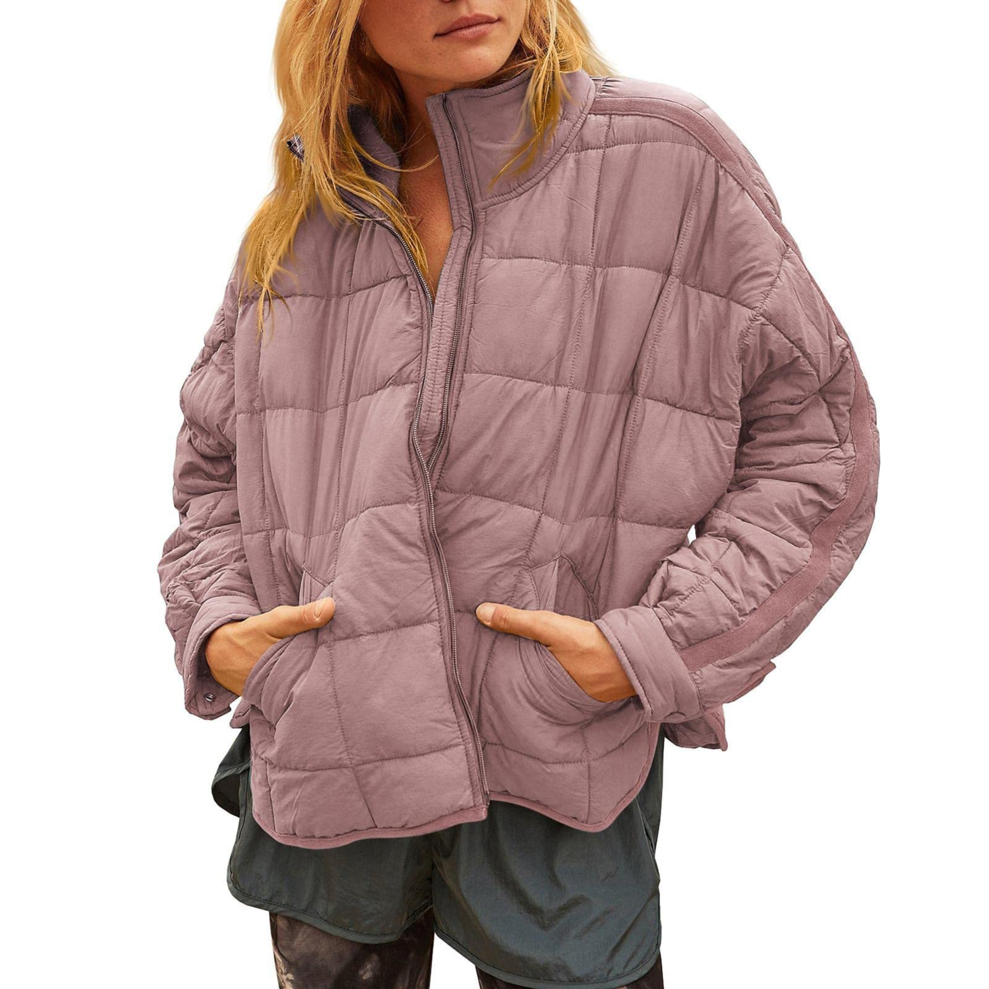 APRIL™ – Veste Puffer Légère et Compacte à Zip