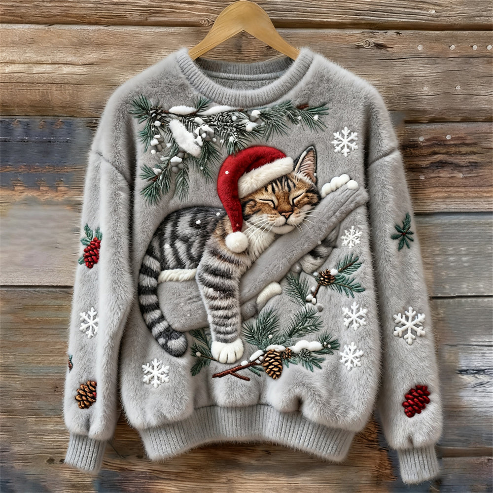 Fanny™ | Pull de Noël pour chat