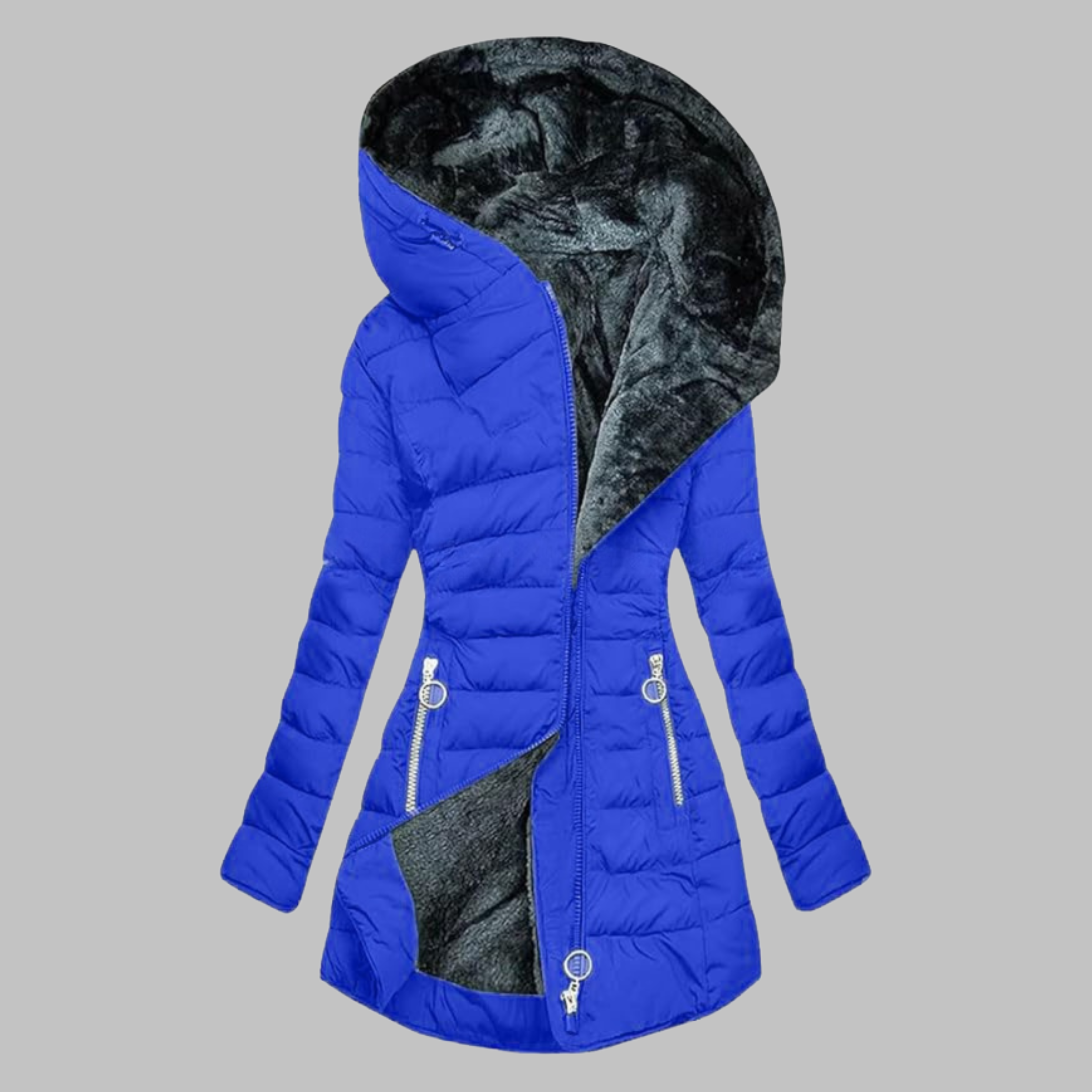 YENGE™ - Veste à capuche décontractée slim fit à manches longues