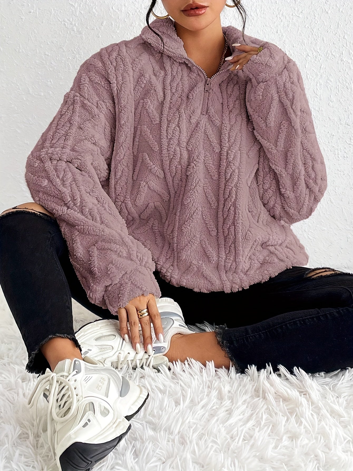 CLARE™ - Pull en Tricot Chaud