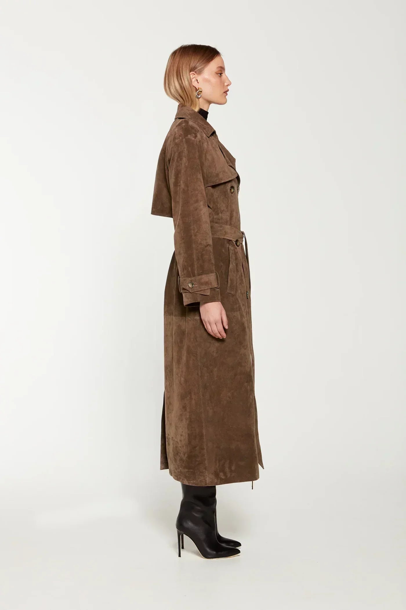 CHANTAL™ - Manteau Trench Classique Ceinturé