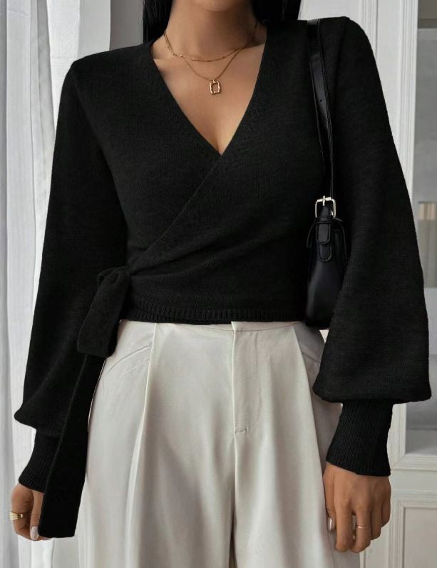 Camille™ | Haut Élégance SoftKnit Wrap