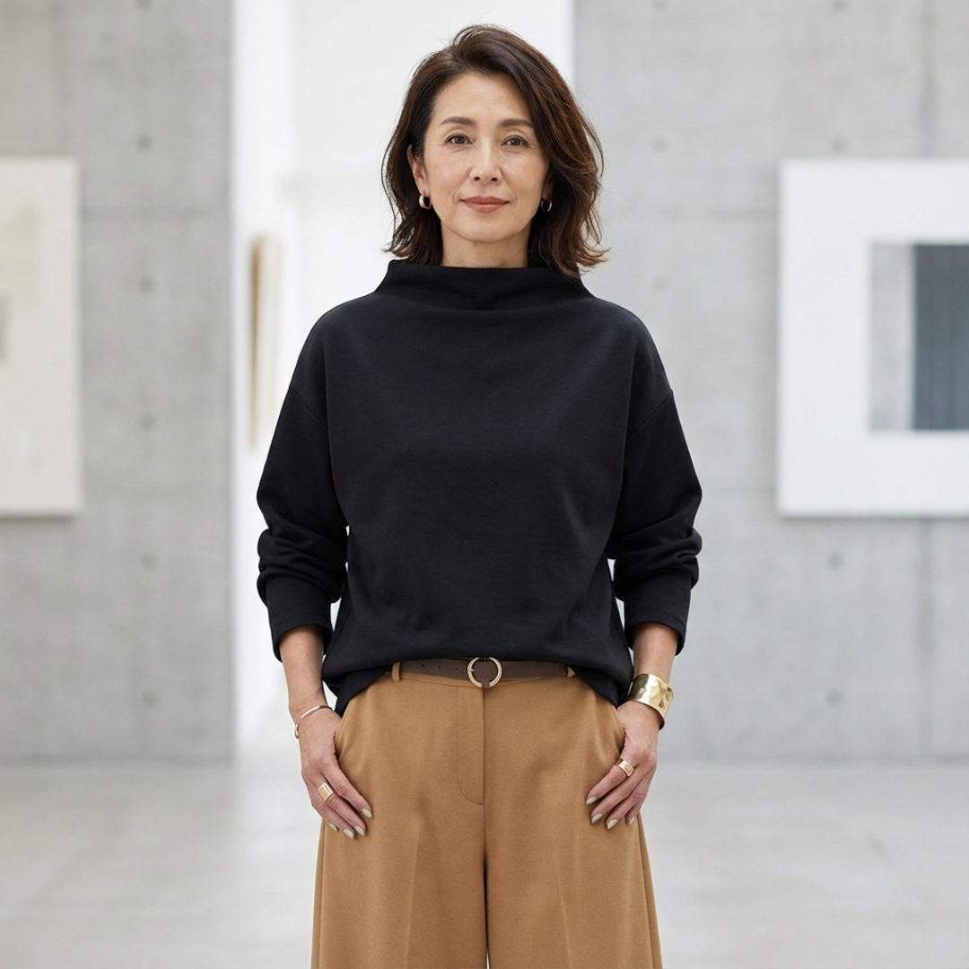 Justine™ | Pull Col Montant