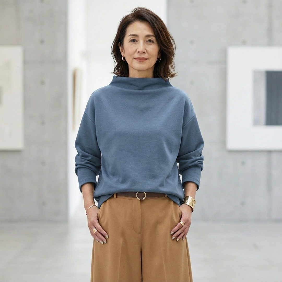 Justine™ | Pull Col Montant