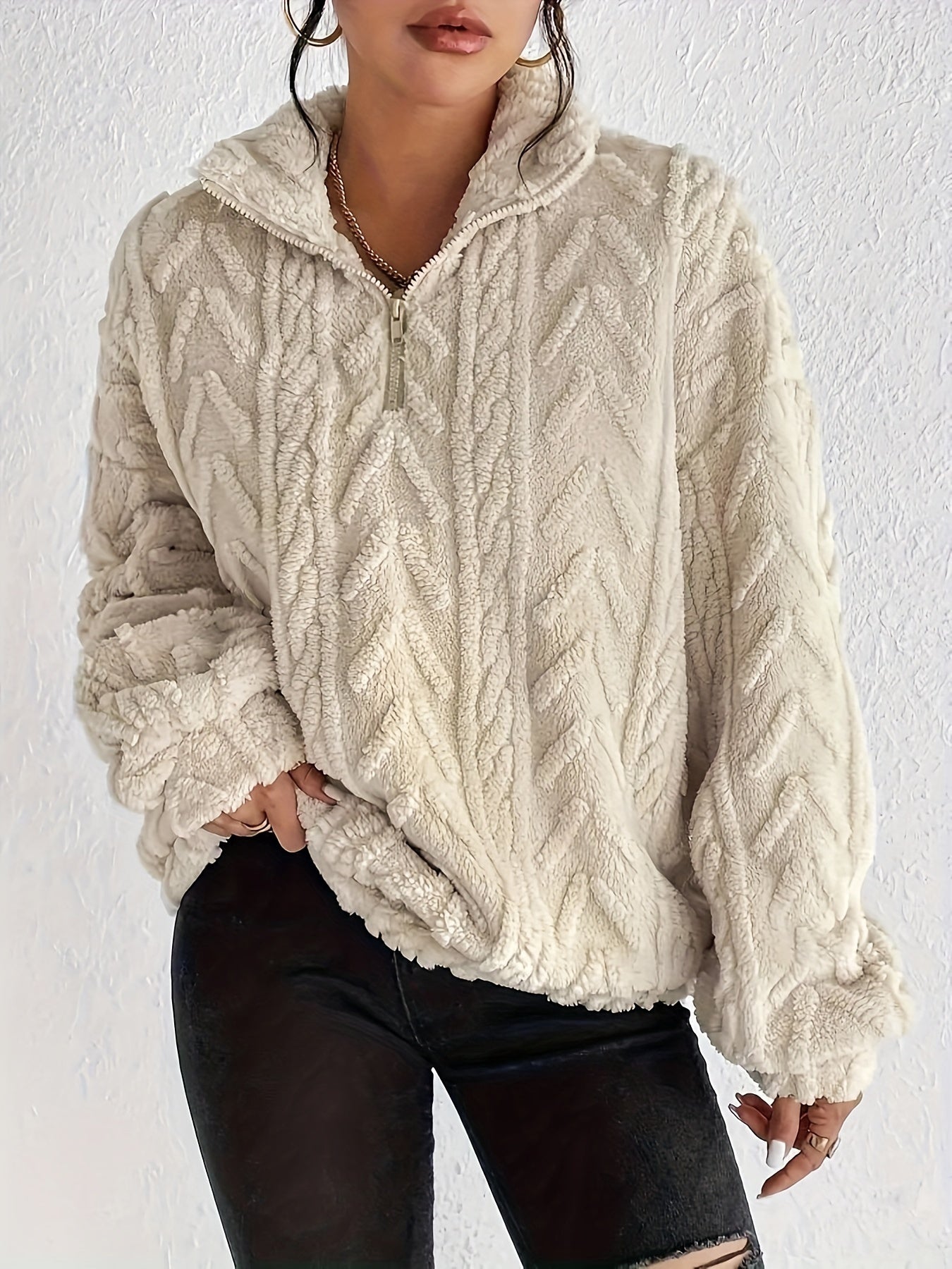 CLARE™ - Pull en Tricot Chaud