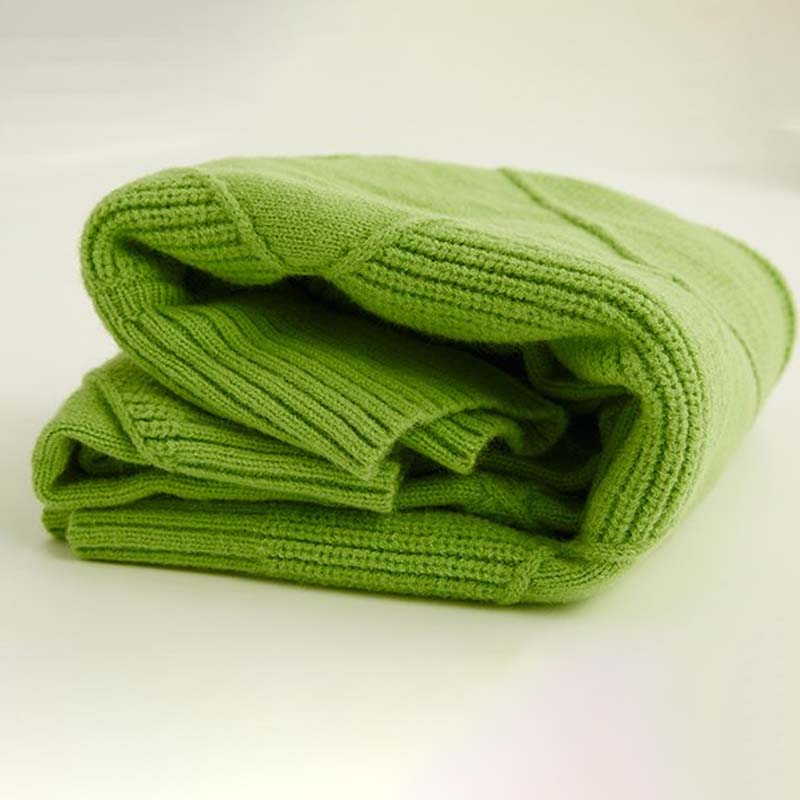 Mélanie™ | Pull en Tricot Col Roulé Texturé