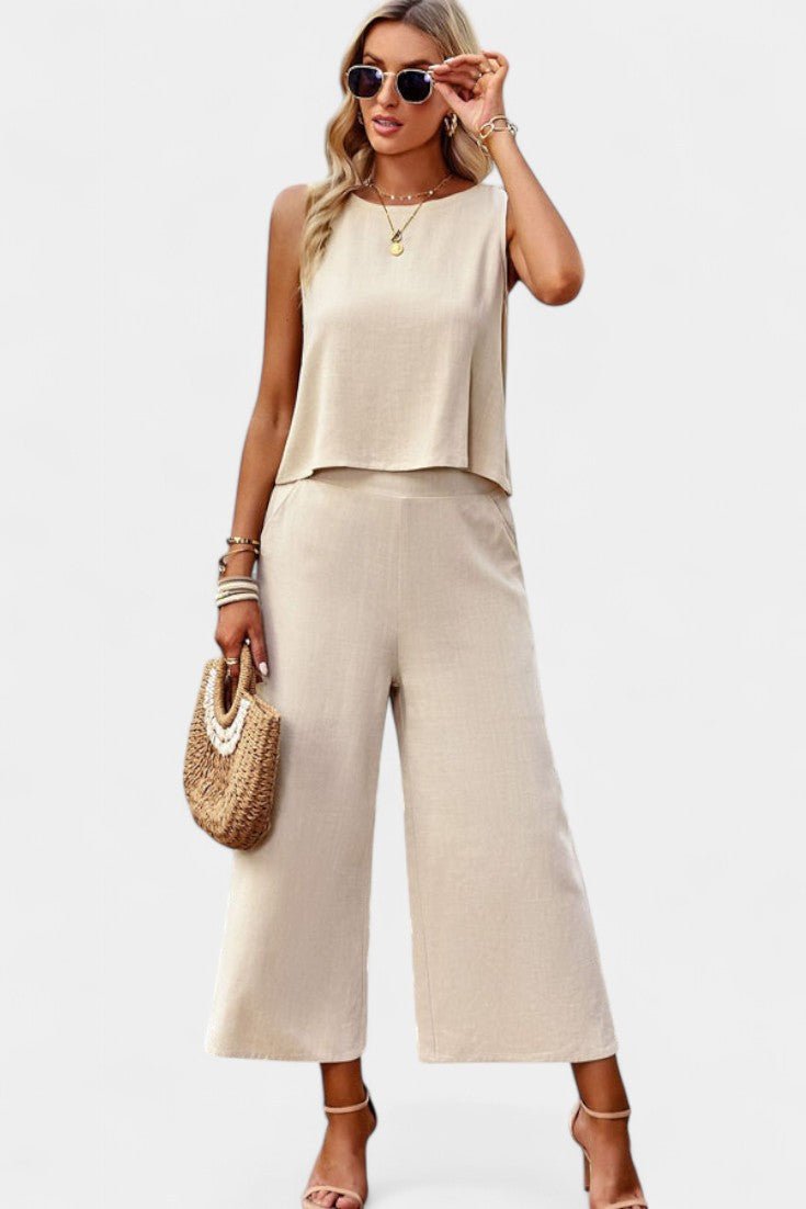 Lavinia | Ensemble Top & Shorts Bohème Fluide